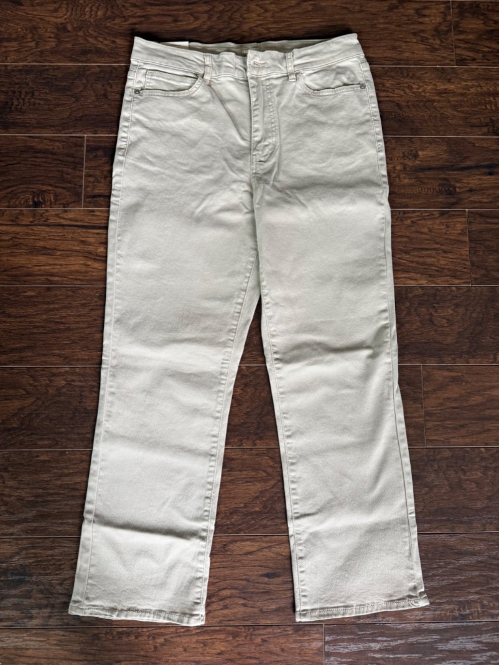 NWT BLANKNYC High Rise Straight Leg Jean Style Pants Tan 10/30